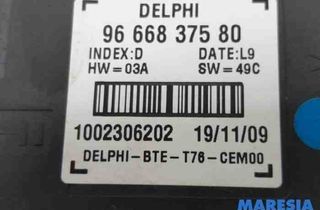 PEUGEOT 308 T7 (2007-2015) Control Unit 27572991