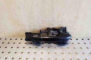 VOLKSWAGEN Passat B7 (2010-2015) Rear Left Door Exterior Handle 3C0837885J 26091734