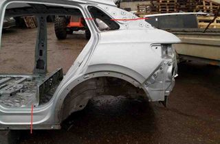 VOLKSWAGEN ID.4 1 generation (2020-2023) Rear Left Quarter Panel 32162303