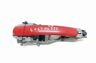 SKODA Octavia 2 generation (2004-2013) Rear right door outer handle 1Z0839886A,5J0837886C 22695138