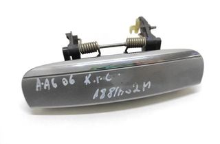 AUDI A6 C6/4F (2004-2011) Aizmugurējo kreiso durvju ārējais rokturis 4F0837207 22726033