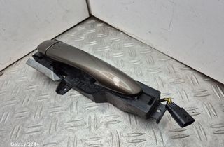 NISSAN Qashqai 2 generation (2013-2023) Kreisās puses bīdāmo durvju ārējais rokturis 4EALH,80611 28450189