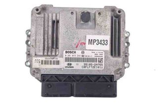 HYUNDAI i30 FD (1 generation) (2007-2012) Engine Control Unit ECU 391052A765,0281015244 24778286