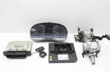 SKODA Fabia 3 generation (2014-2021) Engine ECU Set 04E907309AF,6V0920940,5Q0905861A 29042676
