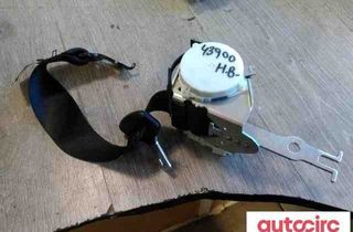 BMW 7 Series F01/F02 (2008-2015) Aizmugurējā labā drošības josta 9163237,72119163237,34025147a 32073024