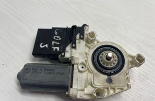 VOLKSWAGEN Golf 5 generation (2003-2009) Aizmugurējo kreiso durvju loga pacēlāja motorīts 993419110 24409353