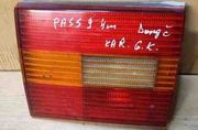 VOLKSWAGEN Passat B4 (1993-1997) Left Side Tailgate Taillight 394109 24418956