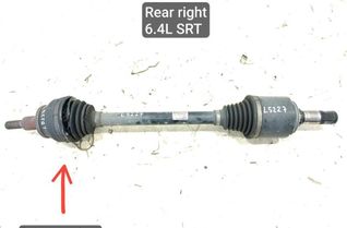 DODGE Challenger 3 generation (2008-2024) Rear Right Driveshaft 53010748AA,P53010748AA 32823329