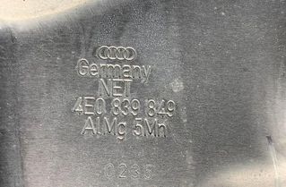 AUDI A8 D3/4E (2002-2010) Aizmugurējo labo durvju logu pacēlājs 4E0839849 23948765