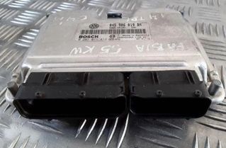 SKODA Fabia 6Y (1999-2007) Engine Control Unit ECU 045906019BM,0281011412,1039S02900 25452307
