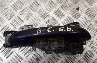 VOLKSWAGEN Passat Variant 1 generation (2010-2024) Наружная ручка задней левой двери 3C0837886 25479044