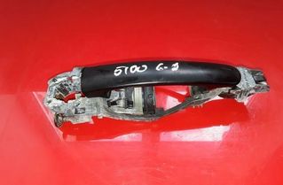 SKODA Fabia 6Y (1999-2007) Rear right door outer handle 3B0837885,3B0837886 25541538