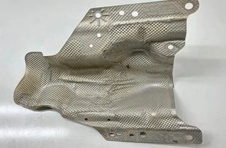 CITROËN Berlingo 3 generation (2018-2024) Heat Protection 9815747880 27244987