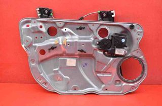 VOLKSWAGEN Polo 4 generation (2001-2009) Стеклоподъемник передней левой двери 6Q4837755 31563127