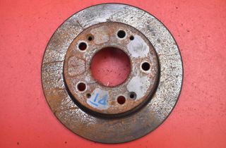 HONDA Accord 7 generation (2002-2008) Aizmugurējais kreisais bremžu disks 32780968