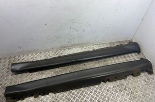 BMW X5 E70 (2006-2013) Labās puses dekoratīvā plastmasas sliekšņu uzlika 7191241,7191242 32814731