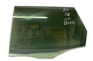 AUDI A6 C6/4F (2004-2011) Rear Right Door Window Glass 43R00081 30141142