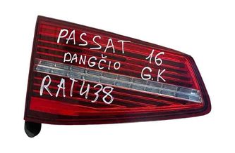 VOLKSWAGEN Passat B7 (2010-2015) Aizmugurējais kreisais lukturis bagāžniekā 3G9945307A 32414707