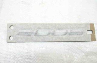 PEUGEOT 307 1 generation (2001-2008) Model Badge 98532082TC 32491055