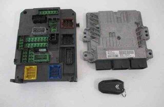 CITROËN C3 Picasso 1 generation (2008-2016) Engine ECU Set 9806687980,9666681180,9808376980 32496407