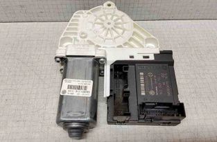 VOLKSWAGEN Passat B7 (2010-2015) Маторчик стеклоподъемника передней левой двери 980851114,1K0959793L,1K0959701P 32517987