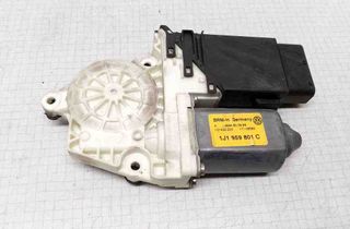 VOLKSWAGEN Bora 1 generation (1998-2005) Priekšējo kreiso durvju logu pacēlāja motorīts 9776101430203,1J1959801C 32527831