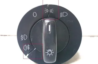 VOLKSWAGEN Jetta 5 generation (2005-2011) Lukturu vadības slēdzis 1K0941431A 27530947