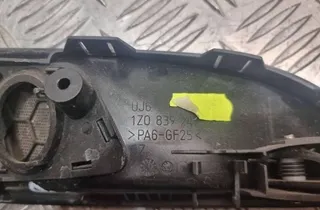 SKODA Octavia 2 generation (2004-2013) Kreisais aizmugurējais iekšējais atvēršanas rokturis 1Z0839241 33190063