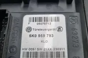 SKODA Octavia 2 generation (2004-2013) Priekšējo kreiso durvju logu pacēlāja motorīts 5K0959793 33299413