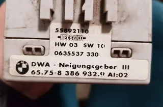 BMW 5 Series E39 (1995-2004) Inclination yaw sensor 657583869329,55892110 33756722