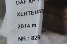 DAF XF (2012-present) Aizmugurējā kreisā riteņa rumbas vārpsta/stupica 28245332