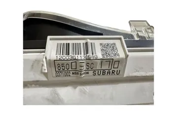 SUBARU Forester SH (2007-2013) Speedometer 85003SC170 33177903