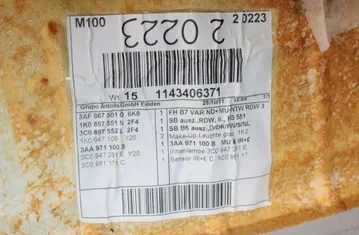 VOLKSWAGEN Passat B7 (2010-2015) Обивка потолка 3AF867501G 33299640