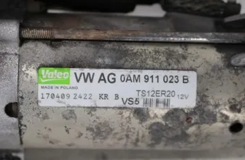VOLKSWAGEN Passat B7 (2010-2015) Starteris 0AM911023B 33301293