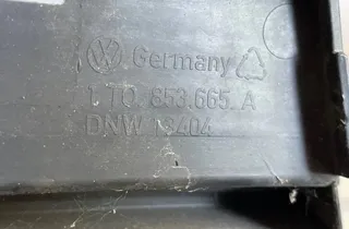 VOLKSWAGEN Touran 1 generation (2003-2015) Нижняя решетка переднего бампера 1T0853665A 33211538