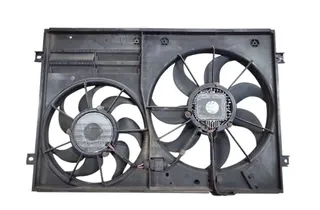 SEAT Leon 2 generation (2005-2012) Dzinēja dzesēšanas ventilators/difuzors 1K0121207AA 33609307