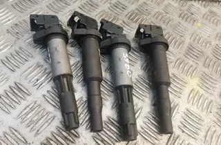 BMW 1 Series E81/E82/E87/E88 (2004-2013) Augstsprieguma aizdedzes spoles komplekts 1437986 11662640