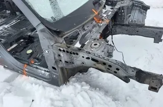 MERCEDES-BENZ EQB 1 generation (2021-2023) Передняя правая четверть 34151483