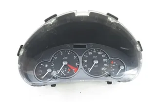PEUGEOT 206 1 generation (1998-2009) Instrumentu panelis/spidometrs 9645847180 34481181