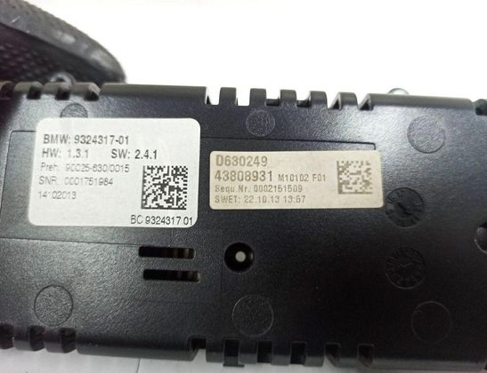 BMW 5 Series F10/F11 (2009-2017) Other Control Units 932431701,0002151509,90025630,43808931,9324317,0001751984,D630249 32866156