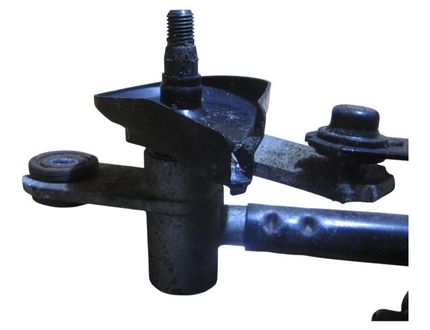 HYUNDAI i20 PB (1 generation) (2008-2014) Priekšējā stikla tīrītāja mehānisma motorīts 98110-1J000 32956277