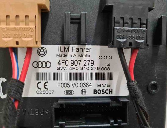 AUDI A6 C8/4K (2018-2024) Komforta vadības bloks 4F0907279,025667,4F0910279 32717495