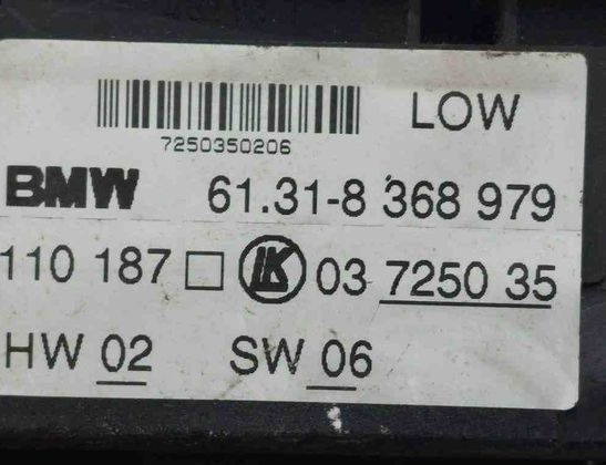 BMW 5 Series E39 (1995-2004) Кнопка стеклоподъемника задней левой двери 110187,03725035,61318368979,7250350 32723069