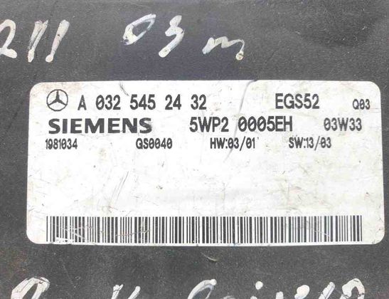 MERCEDES-BENZ E-Class W211/S211 (2002-2009) Блок управления коробки передач A0325452432 28164594