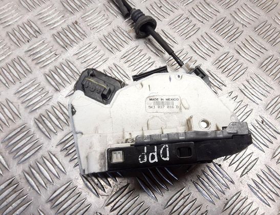 VOLKSWAGEN Golf 8 generation (2019-2023) Front Right Door Lock 5K1837016D 32786187