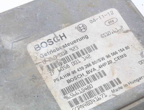 CITROËN C5 1 generation (2001-2008) Pārnesumkārbas vadības bloks 0260002923,9643926680,9656615480 15381850