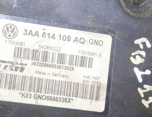 VOLKSWAGEN Passat CC 1 generation (2008-2017) Абс блок 3AA614109AQ 20396514