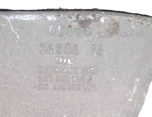 AUDI A6 C7/4G (2010-2020) Aizmugurējā labā H formas svira / ričags 8K0505312J 27400031