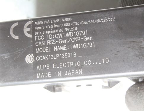 NISSAN Juke 2 generation (2019-2023) Tyre Pressure Control Module CWTWD1G791 32981432