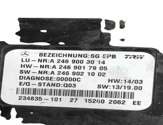MERCEDES-BENZ B-Class W246 (2011-2020) Other Control Units A2469003014 27213999
